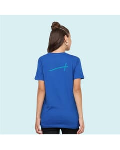 Grey's And Blues Easy T-shirt women's-Royal Blue SH